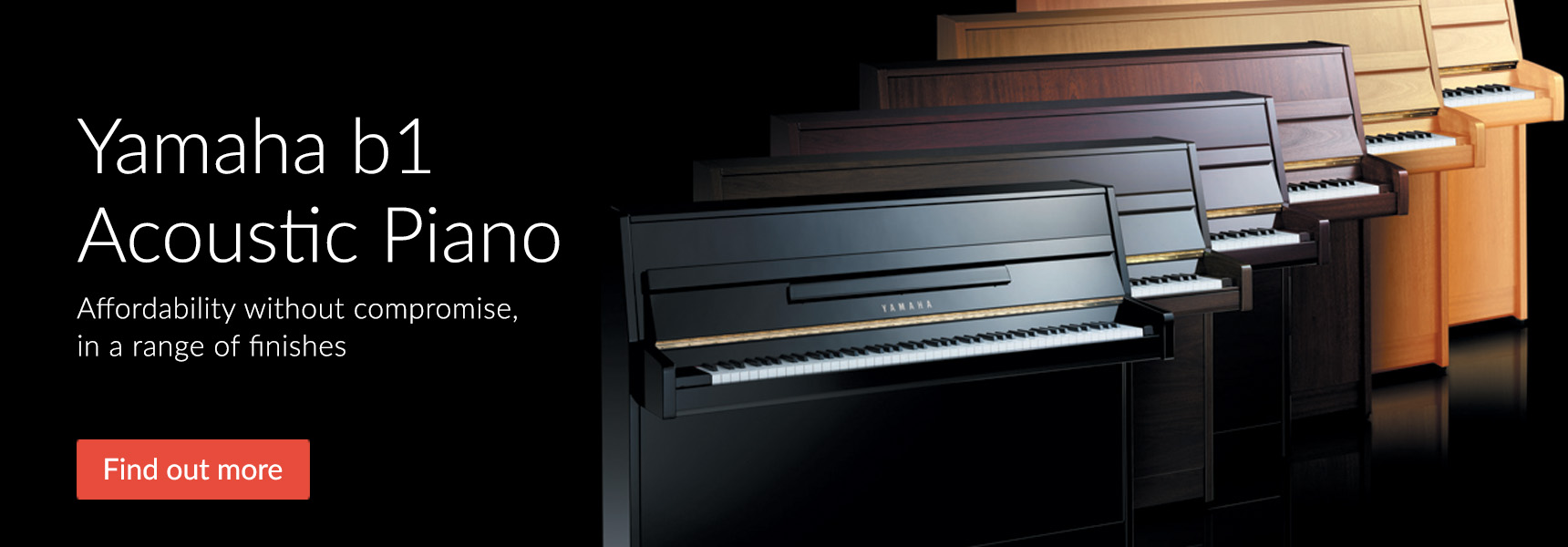 Yamaha B1 Acoustic Piano - Affordability without compromise - Click here...